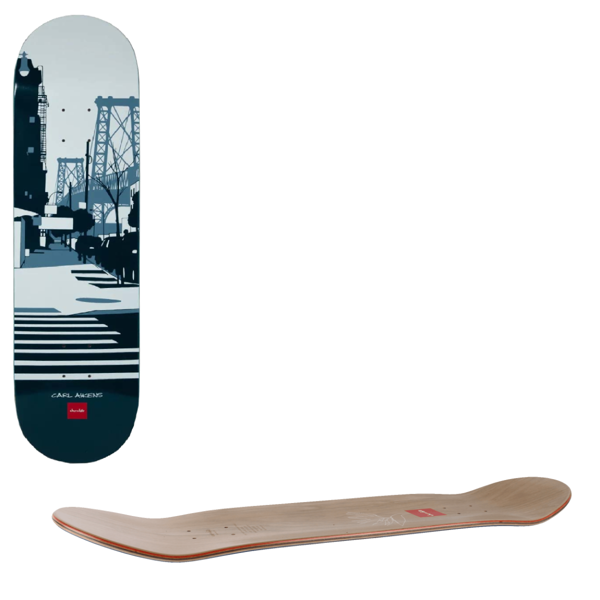 Chocolate City Series '23 Skateboard Deck - Aikens 8.5"