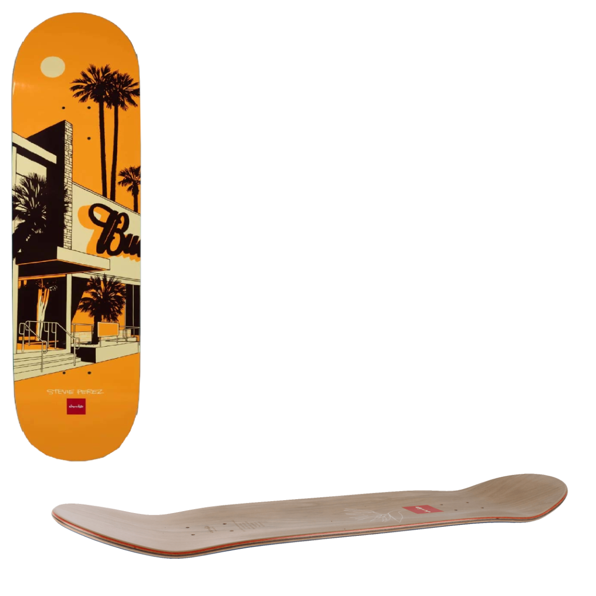 Chocolate City Series '23 Skateboard Deck - Perez 8.4"