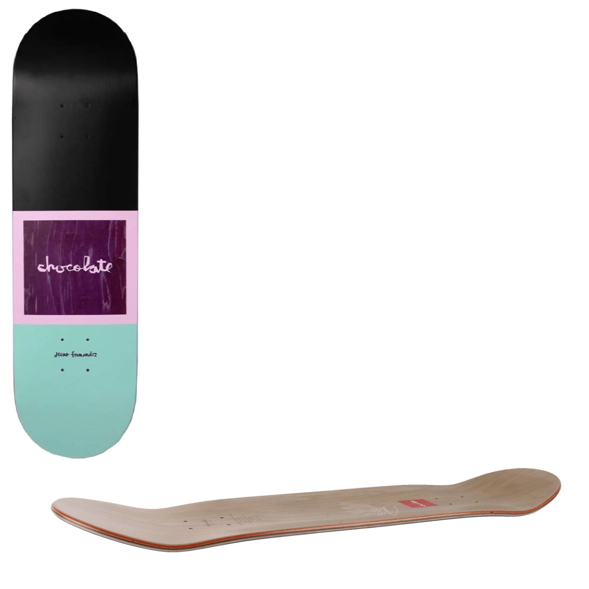 Chocolate OG Square Series Skateboard Deck - Fernandez 8.125"