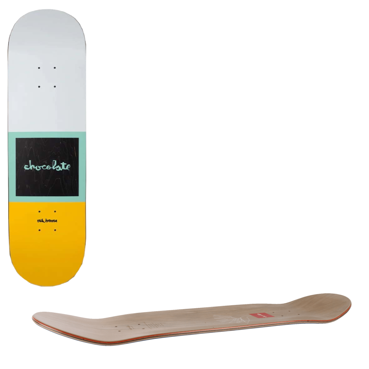 Chocolate OG Square Series Skateboard Deck - Herrera 8.25"