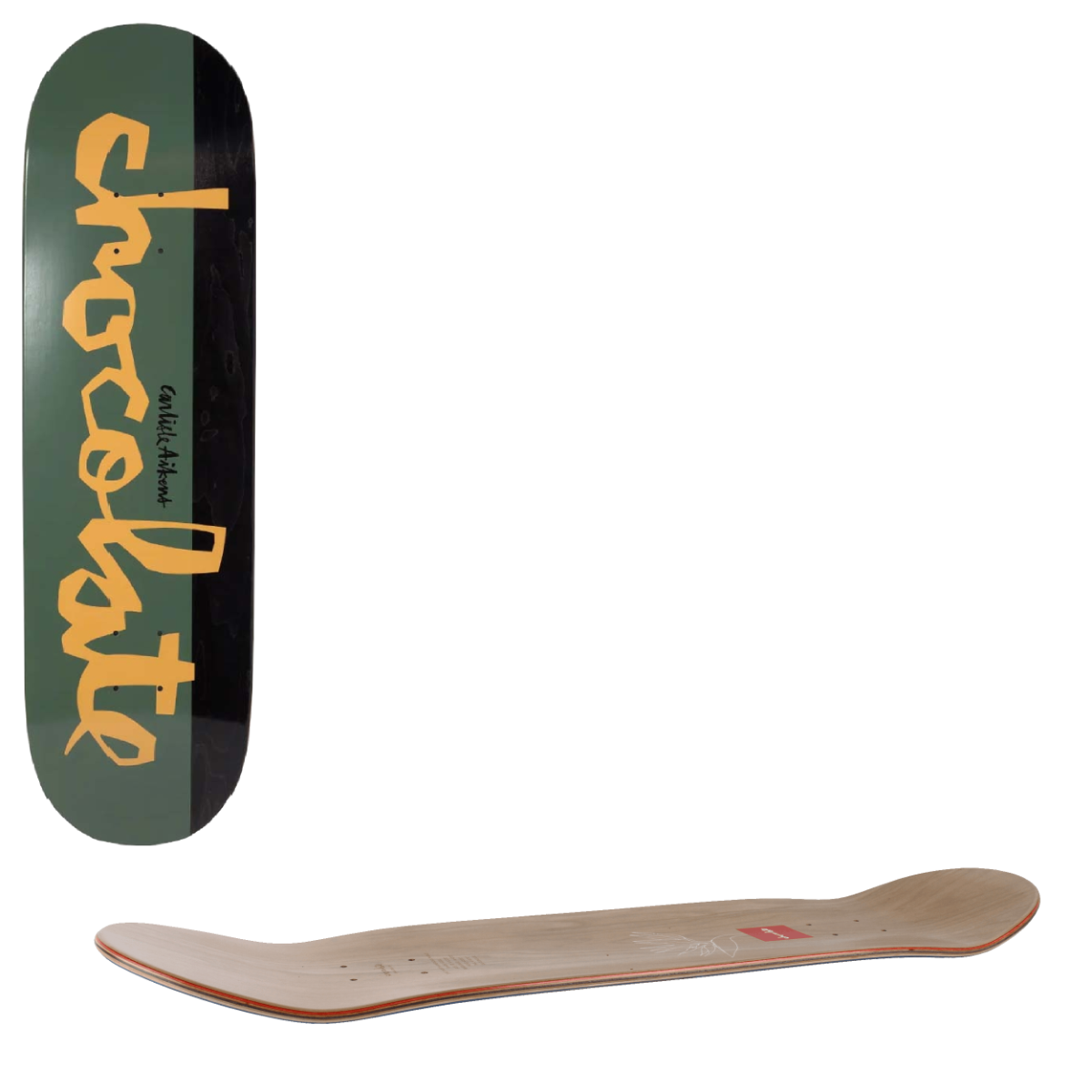 Chocolate Chunk Skateboard Deck - Aikens 8.25"