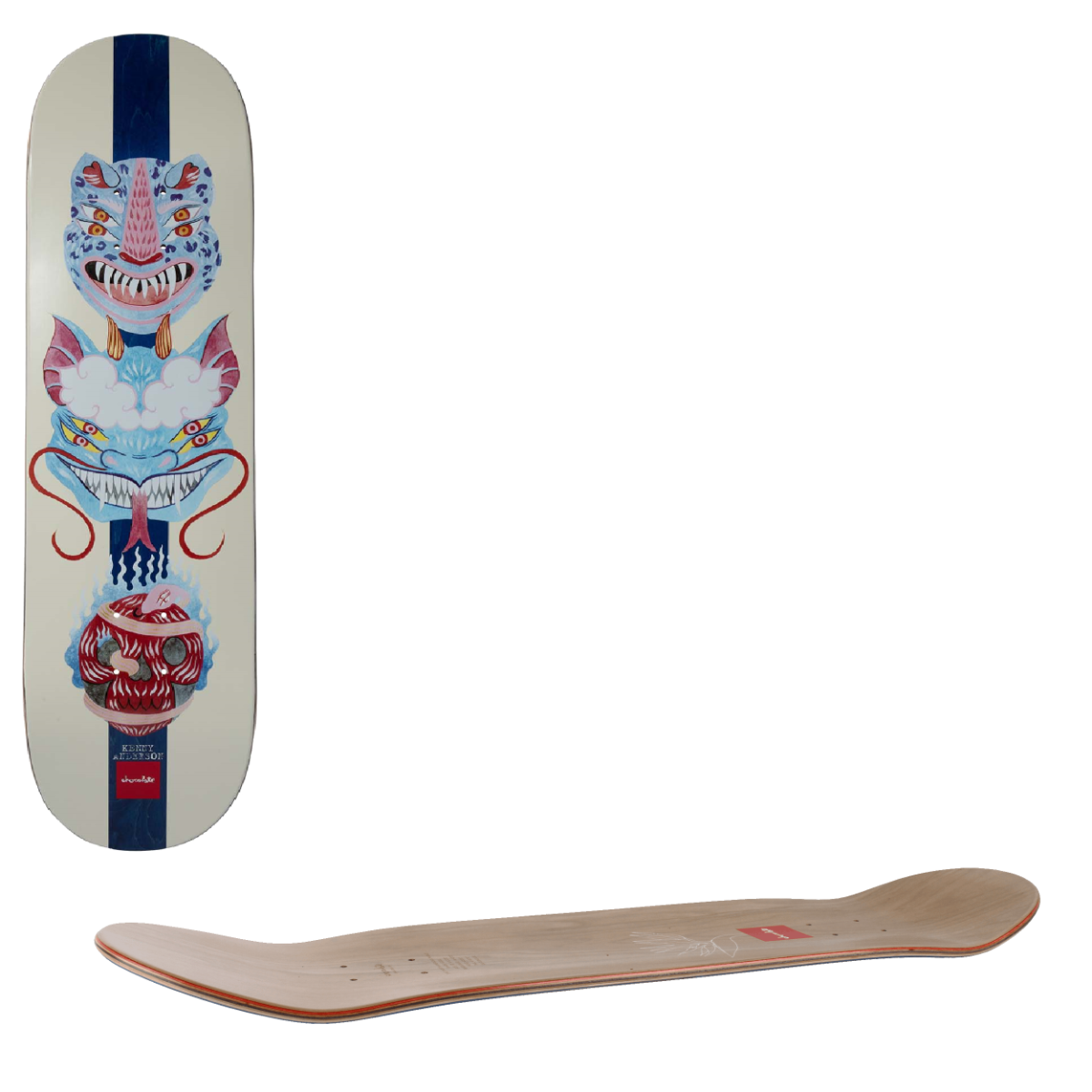 Chocolate Dog Perfume Mask Skateboard Deck - Anderson 8.5