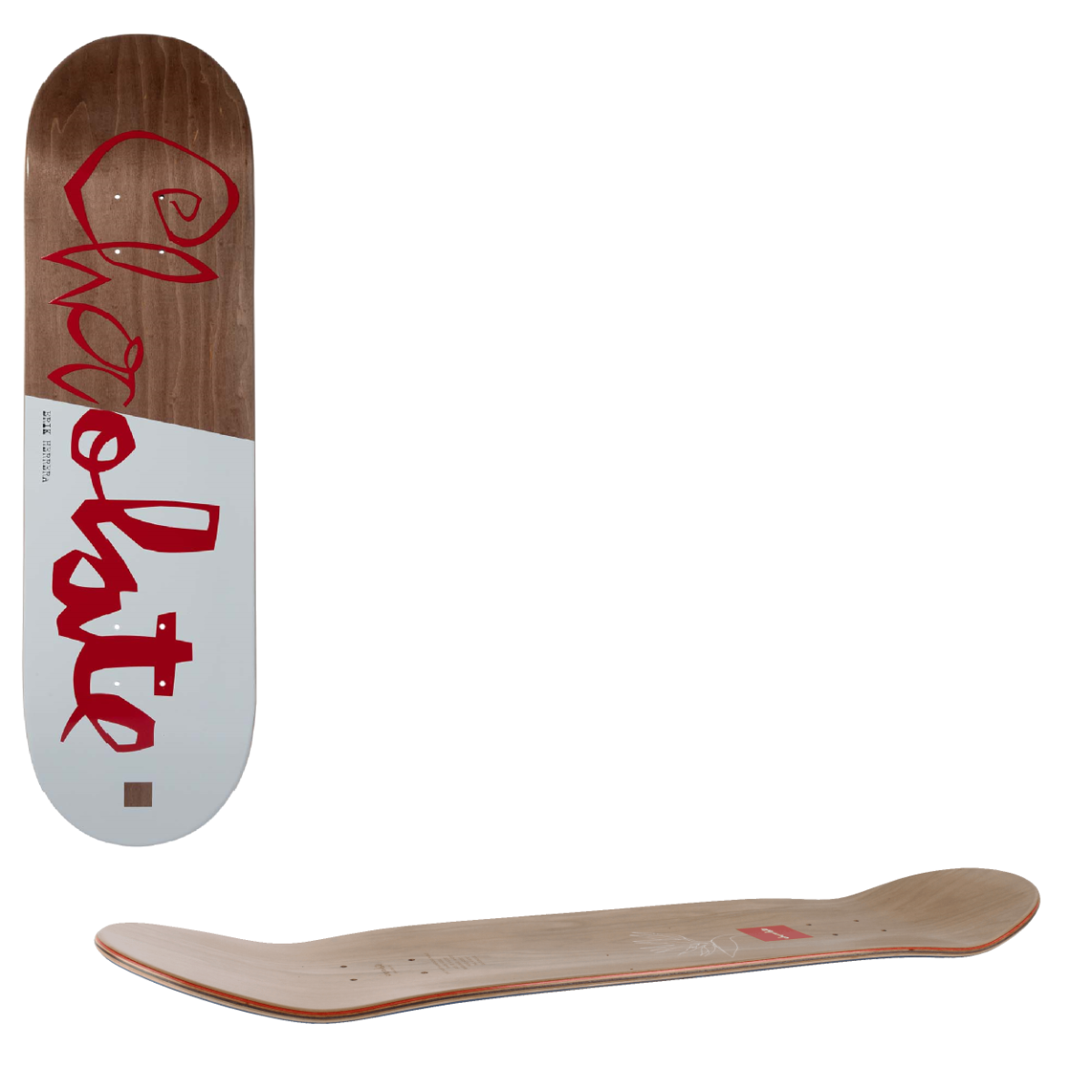 Chocolate Then Now Skateboard Deck - Herrera 8.5"