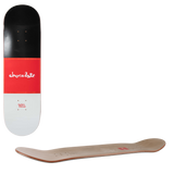 Chocolate Red Square Skateboard Deck - Aikens 8"