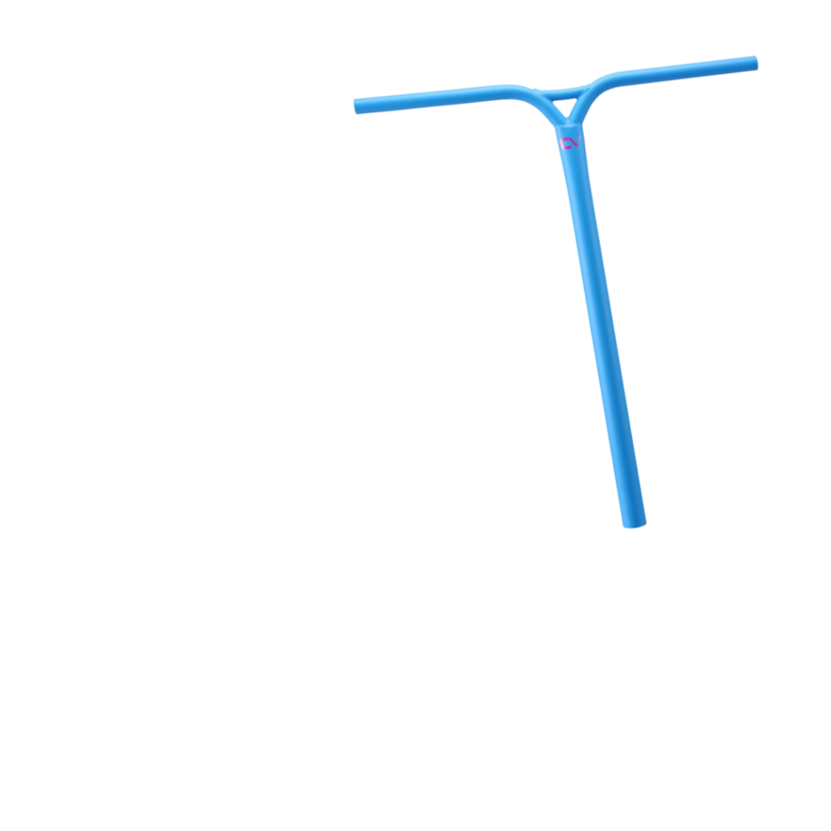 Claudius Vertesi Signature Titanium HIC/SCS Scooter Handle Bars - Caribbean Blue 650mm