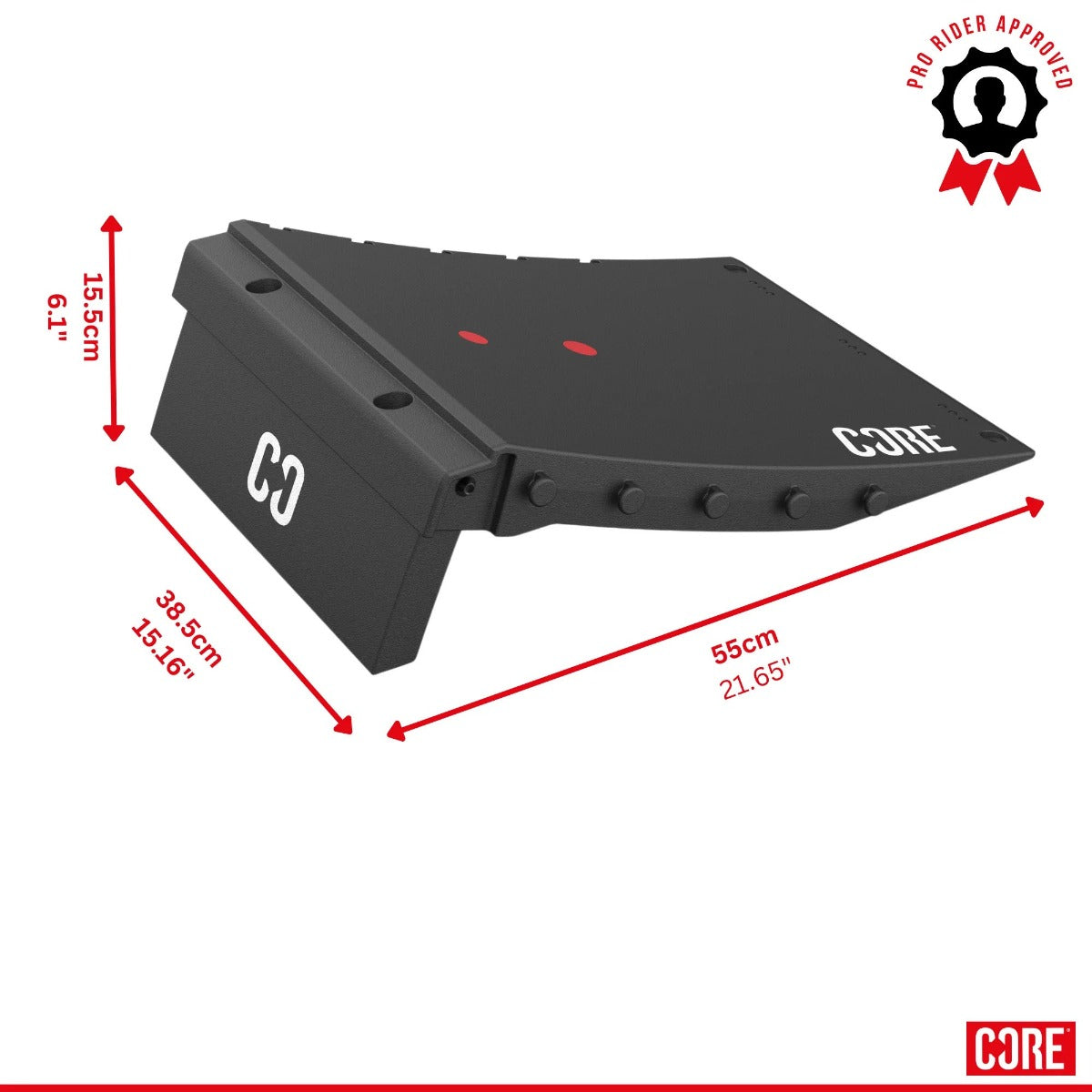 CORE Skate Ramp - Mini Funbox Set (2 Kickers & Flat Deck)
