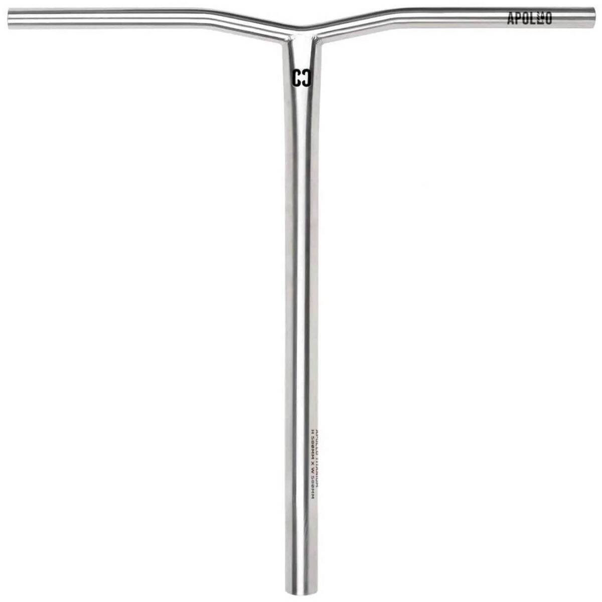 CORE Apollo Titanium V2 HIC/SCS Scooter Handle Bars - Raw 580mm