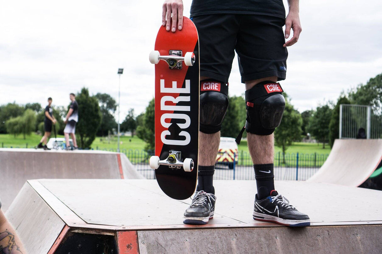 CORE Split Complete Skateboard - Red/Black 7.75''