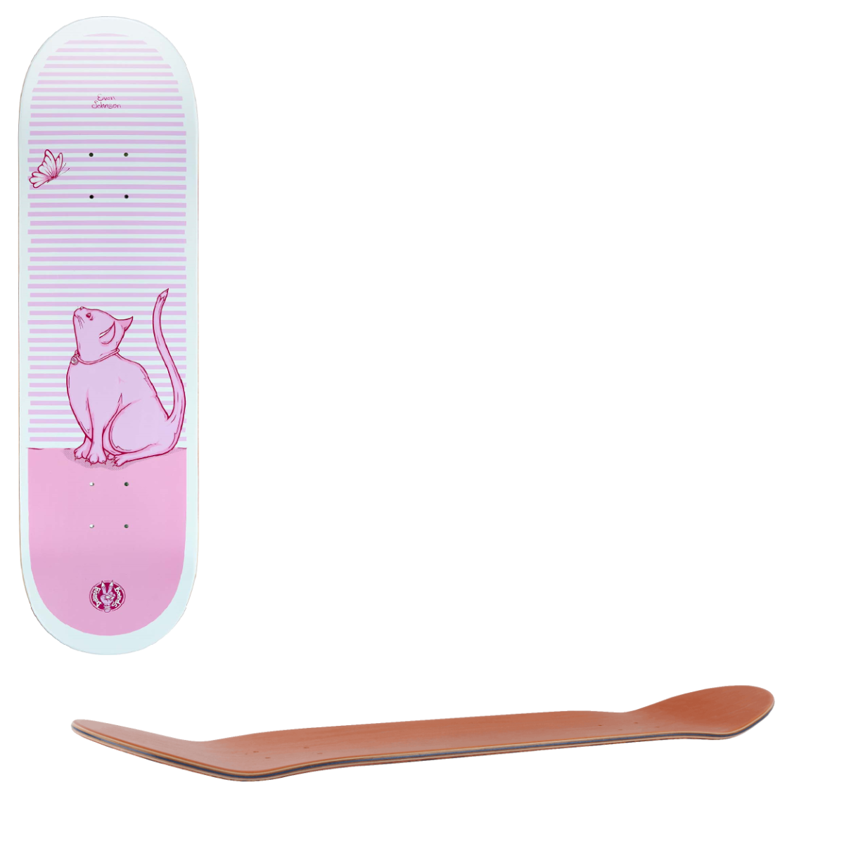 Drawing Boards Pro Skateboard Deck - Johnson 8.25"