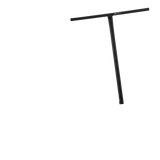 Drone Relic 3 T-Bar SCS Scooter Handle Bars - Black 650mm