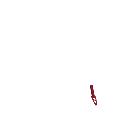 Drone Aeon 3 Feather-Light SCS Scooter Forks - Red