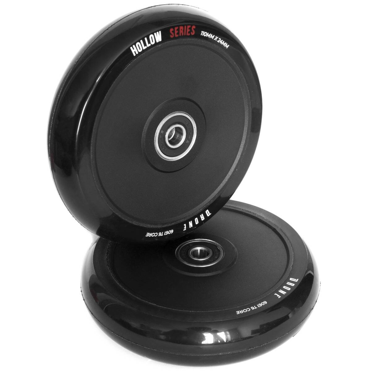 Drone Hollow Series 110mm Scooter Wheel - Black