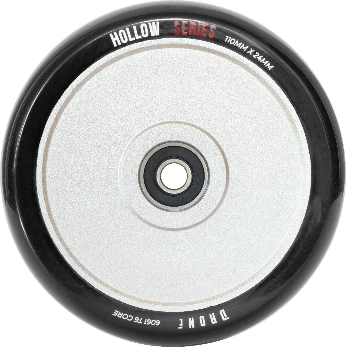 Drone Hollow Series 110mm Scooter Wheel - Silver