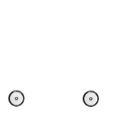 Drone Hollow Series 110mm Scooter Wheel - Silver