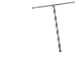 Drone Parallax Titanium T-Bar HIC/SCS Scooter Handle Bars - Raw 710mm
