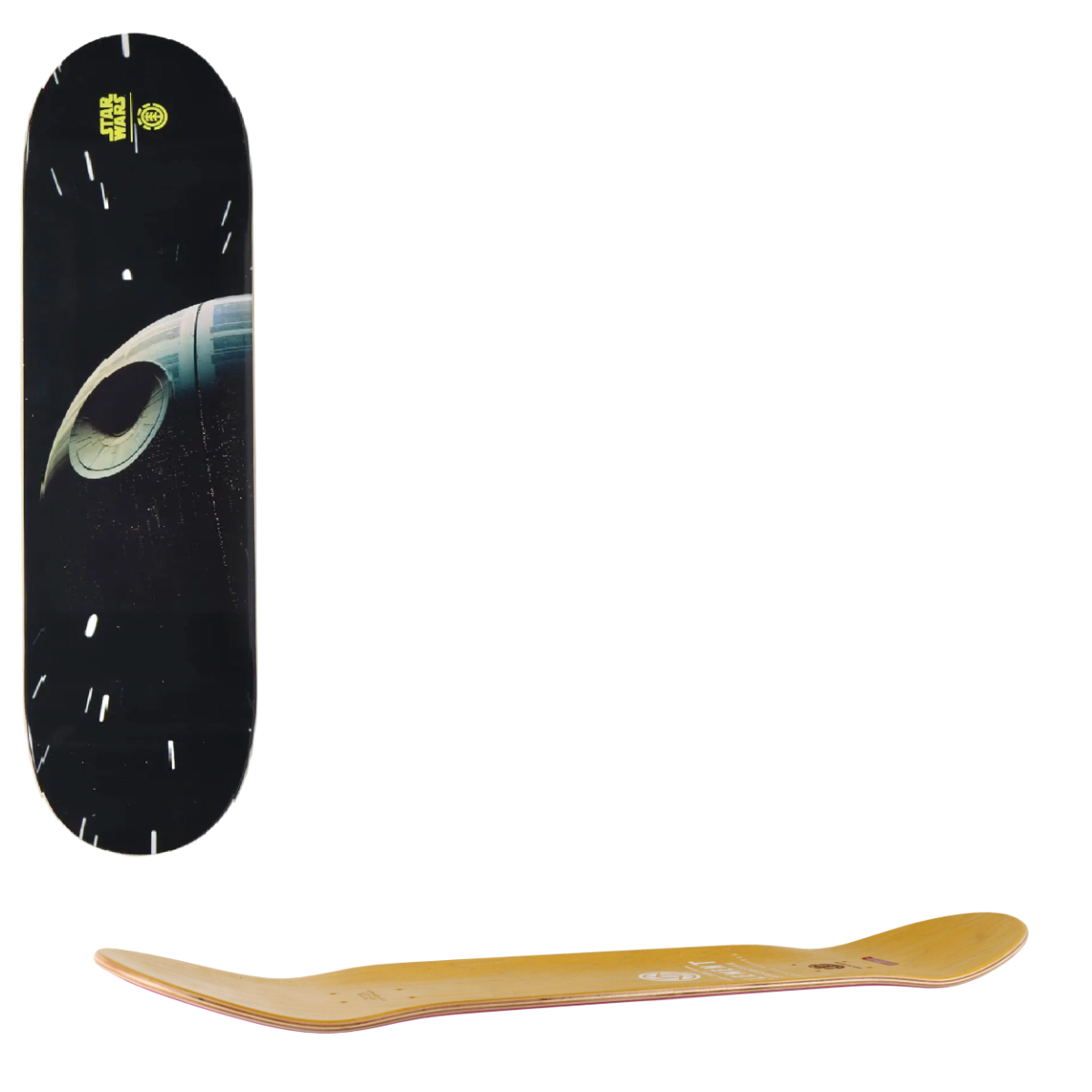 Element x Star Wars Skateboard Deck - Death Star 8.25"