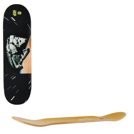 Element x Star Wars Skateboard Deck - Millennium Falcon 8"