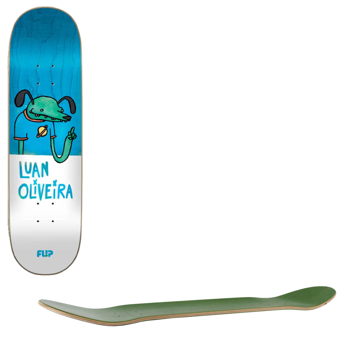 Flip Buddies Skateboard Deck - Oliveira 8.1"