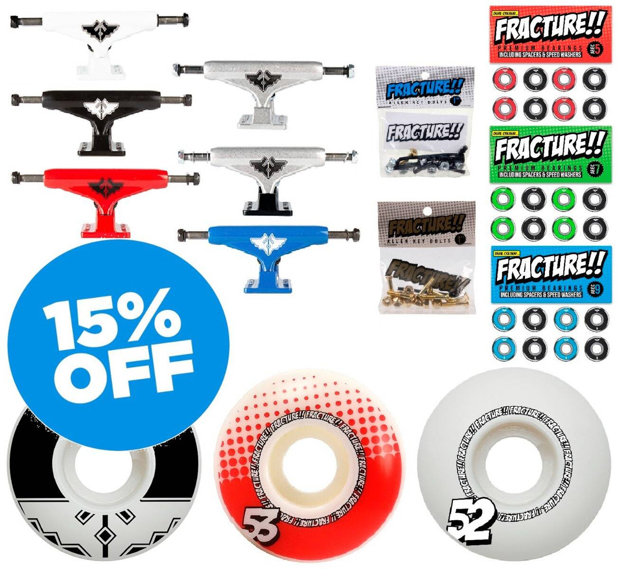 Fracture Undercarriage Kit Mix & Match Bundle - 5"