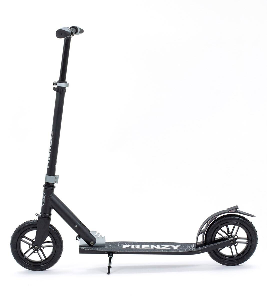 Frenzy 205mm Pneumatic Plus Complete Scooter - Black