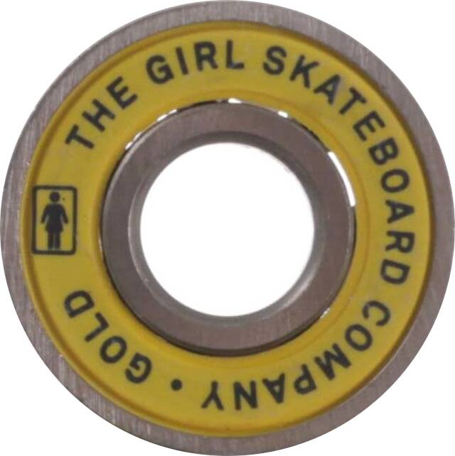Girl ABEC 7 Board Bearings - Gold