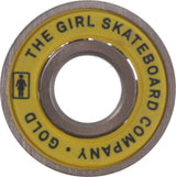 Girl ABEC 7 Board Bearings - Gold
