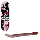 Girl Mystery Noir Skateboard Deck - Gass 8.125"