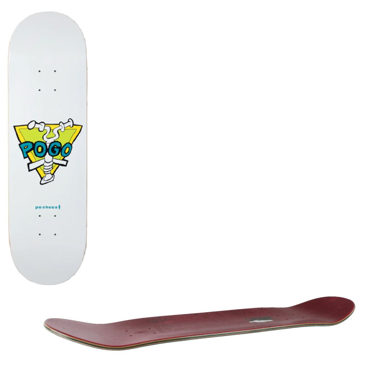 Girl Pogo Skateboard Deck - Pacheco 8.375"