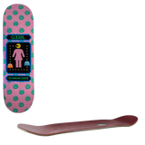 Girl x Pac-Man Skateboard Deck - Bannerot 8.5"