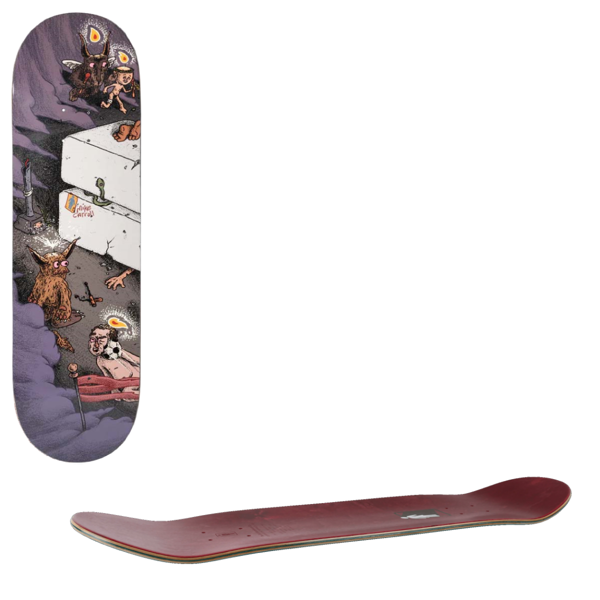 Girl Monumental Skateboard Deck - Carroll 8.375"