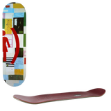 Girl Red Skateboard Deck - Malto 8.25"
