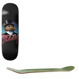 Grizzly Already Dead Skateboard Deck - Black 8.25"