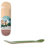 Grizzly Cabana Skateboard Deck - Peach 7.75"