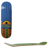 Grizzly Sun Valley Skateboard Deck 8.25"