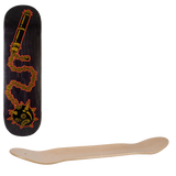 Heathen Mace Face On Squarehead Skateboard Deck 8.5"