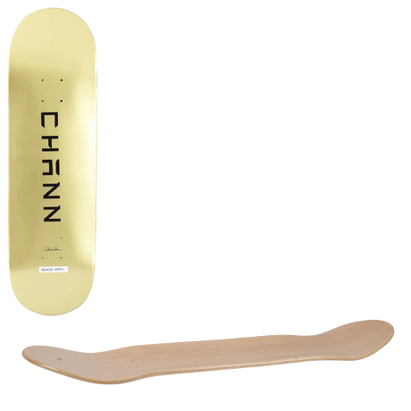 The Heart Supply Chris Chann Pro Skateboard Deck - Golden 7.75"