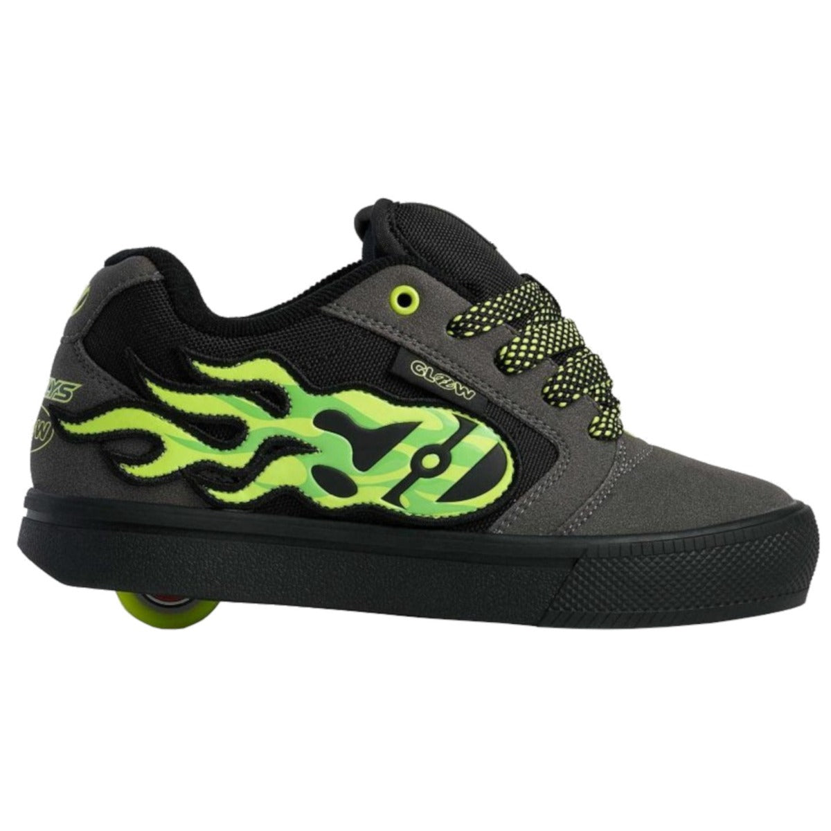 Heelys Pro 25 Glow In The Dark - Grey/Black/Green