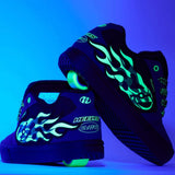 Heelys Pro 25 Glow In The Dark - Grey/Black/Green
