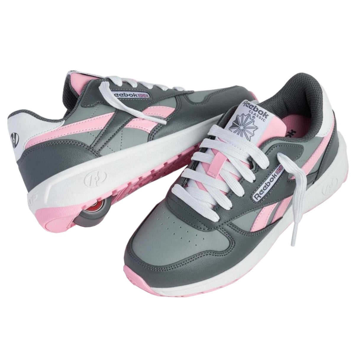 Heelys x Reebok Classic - Grey/Pink/White