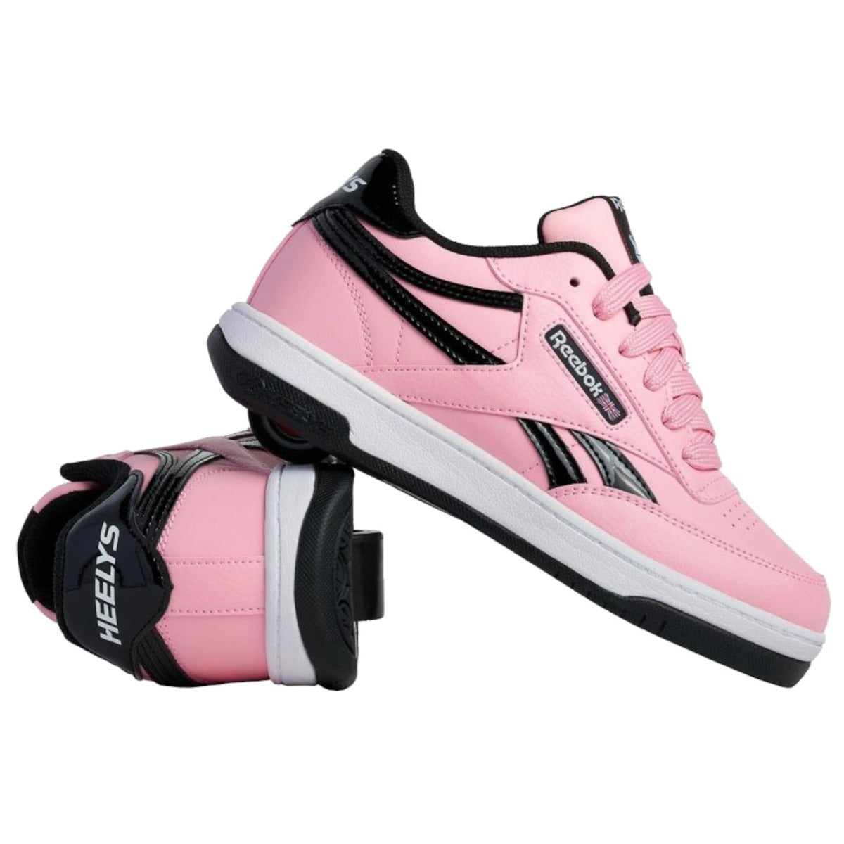 Heelys x Reebok Club C - Candy Pink/Black/White