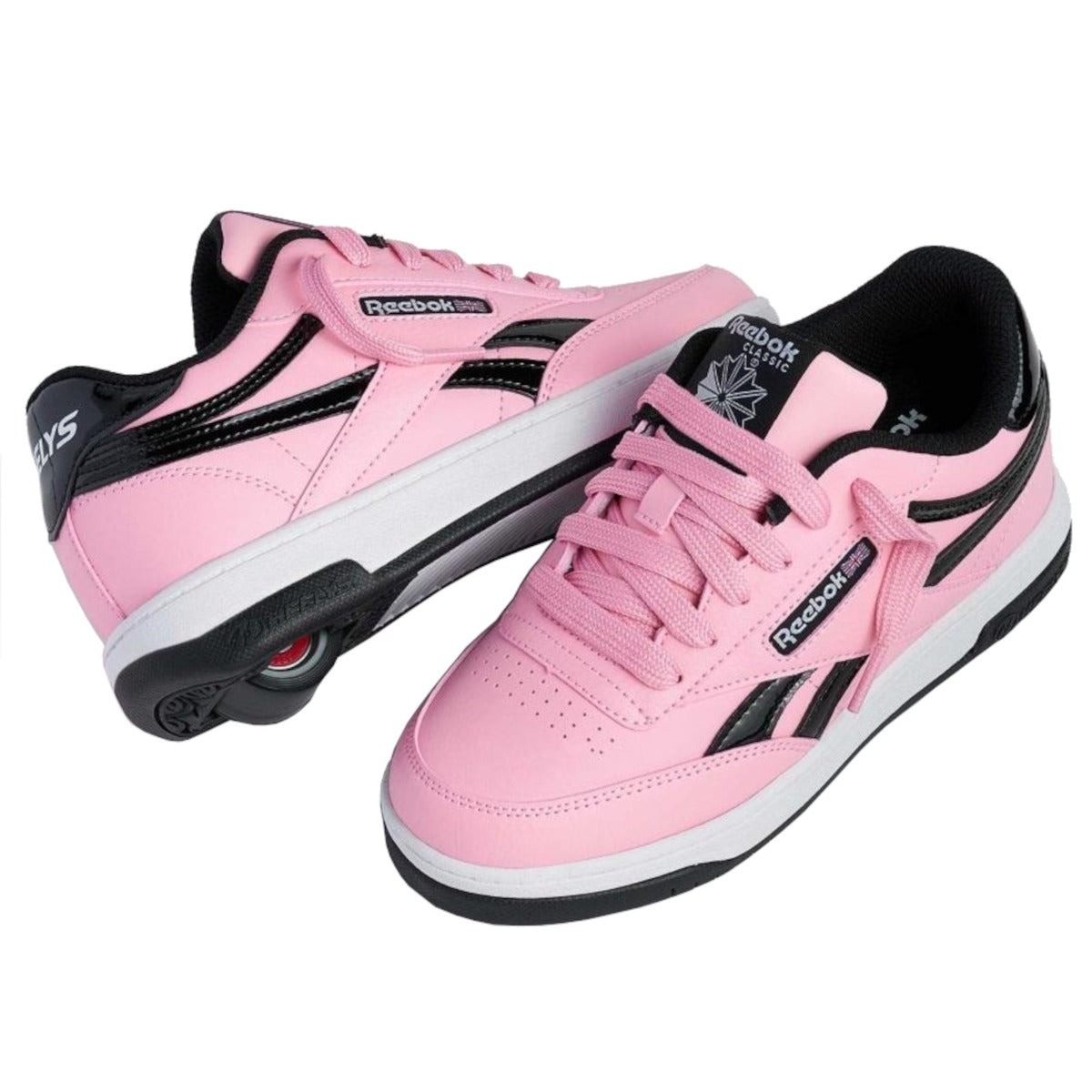 Heelys x Reebok Club C - Candy Pink/Black/White