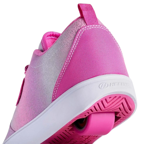 Heelys Pro 20 Fade Silver/Pink/Black Roller Shoes