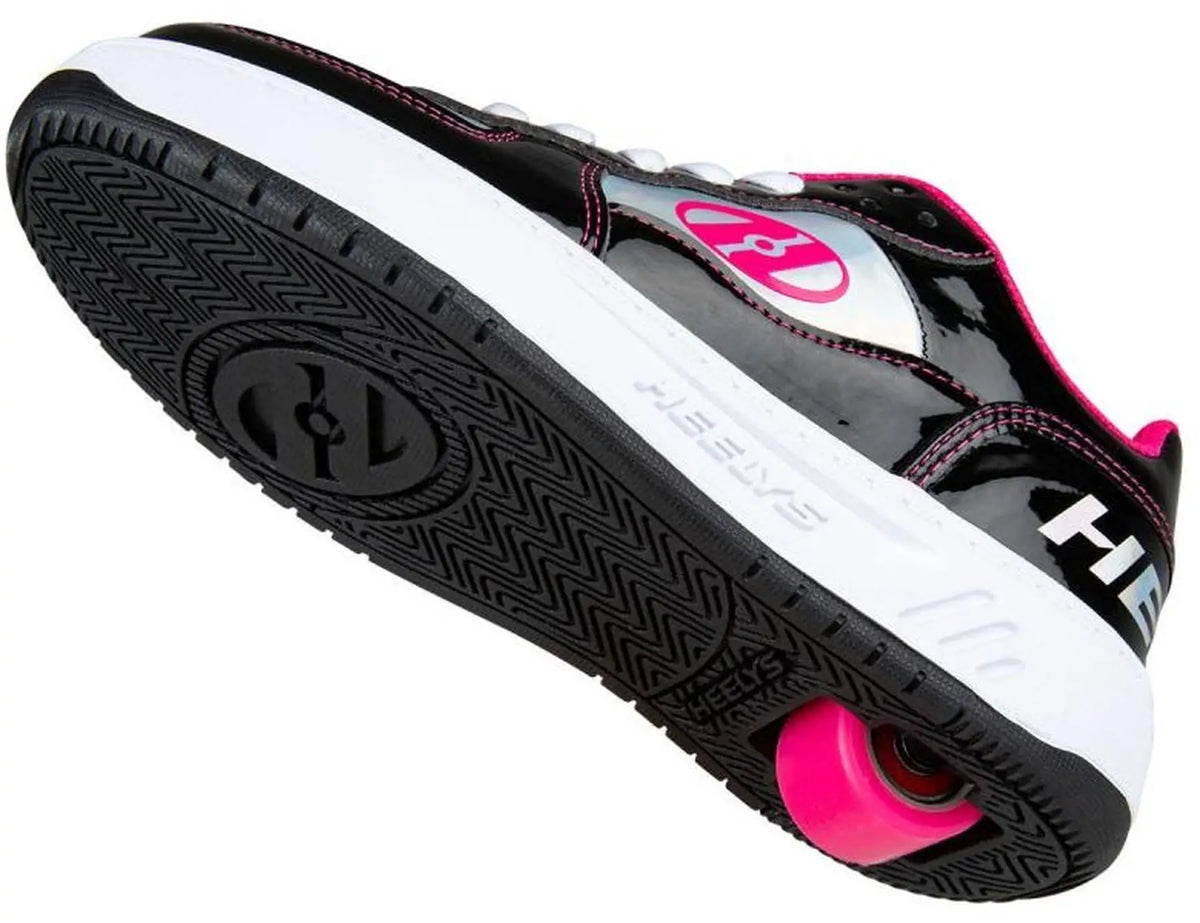Heelys Rezerve Low Black/Pink Roller Shoes