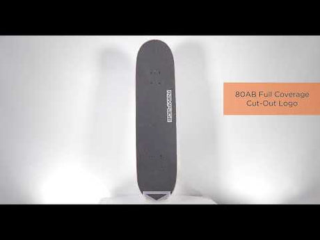 Rampage Camo Complete Skateboard - Black 8''