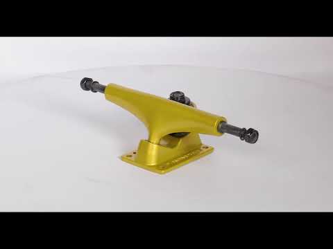 Rampage Rasp Skateboard Trucks - Gold 5.25''