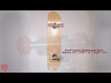 Enuff Classic Custom Skateboard - Natural/Tie Dye 8.25''