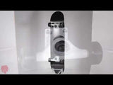 Enuff Colour Clash Custom Skateboard - Black/White 8''