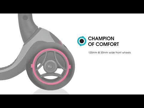 Globber Master Scooter - Black/Red