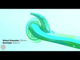 Globber Flow 125 Foldable Scooter - Sky Blue