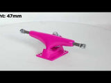 Rampage Rasp Skateboard Trucks - Pink 5.5''